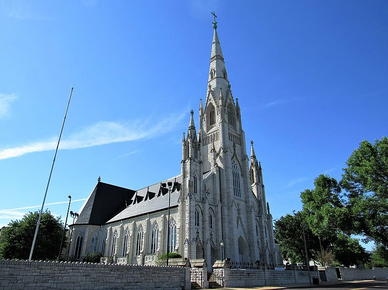 St. Alphonsus Liguori "Rock" Catholic Church in St. Louis. Credit: Farragutful via Creative Commons Attribution-Share Alike 4.0 International/Wikimedia Commons