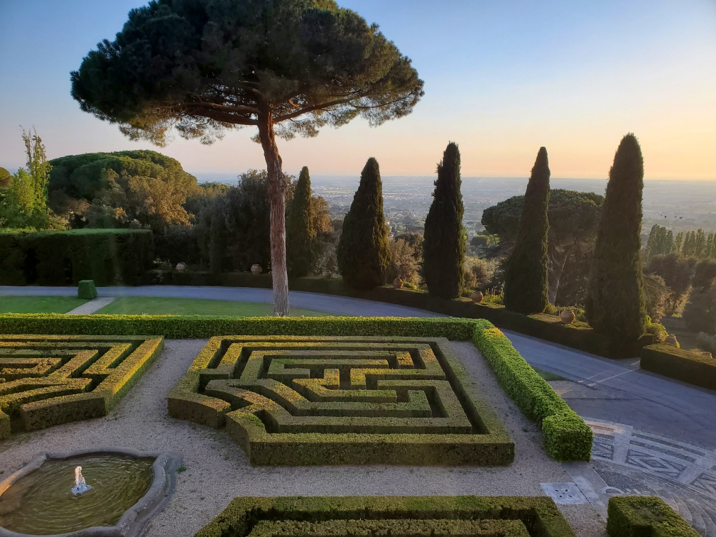 Papal Gardens.