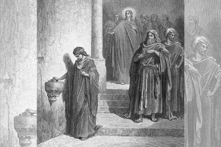Gustave Doré, “The Widow’s Mite,” 1870