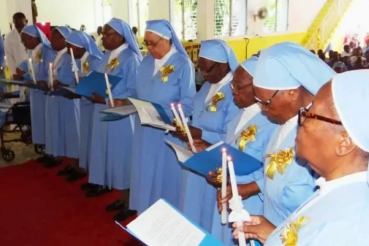 Nuns of the Little Sisters of St. Thérèse of the Child Jesus in Haiti