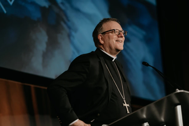 Bishop Robert Barron is the founder of Word on Fire, a media apostolate focused on evangelization.
