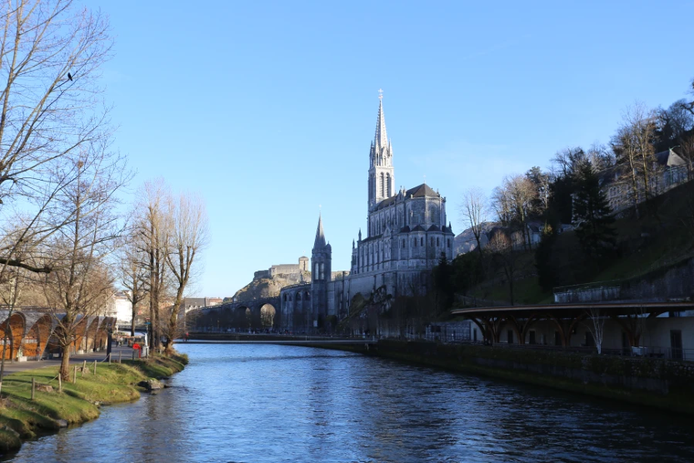 The Shrine of Our Lady of Lourdes in France