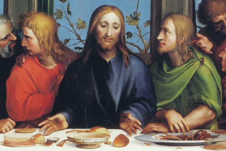 Hans Holbein the Younger, “The Last Supper,” ca. 1524-1525