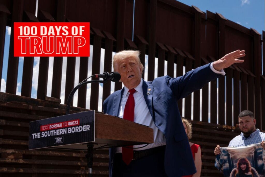 How Trump Sealed The Border In His First 100 Days