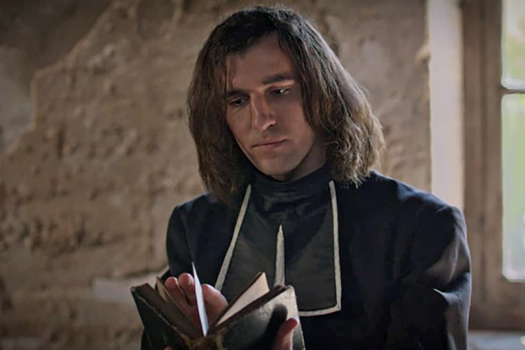 A still from the new film ‘The Curé of Ars,’ starring British actor Billy Gurney in the title role.