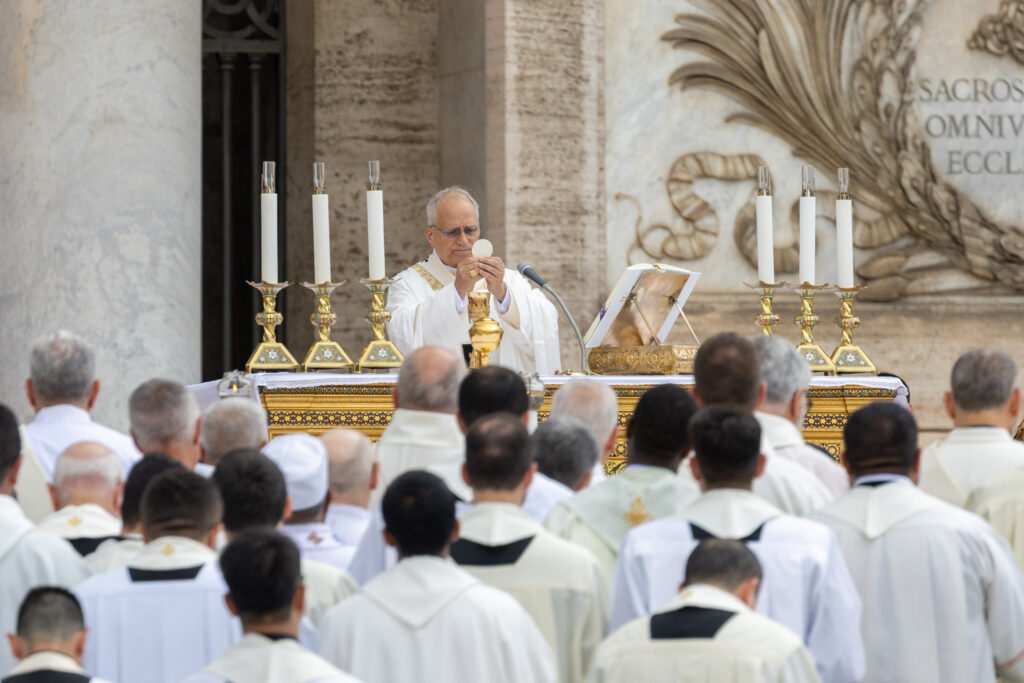 Pope Leo, 2025 Corpus Christi Mass