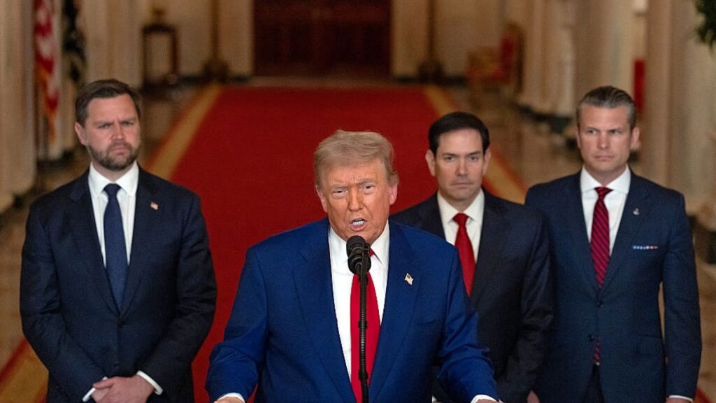 Trump, Top Officials Monitor Strike On Iran From Situation Room