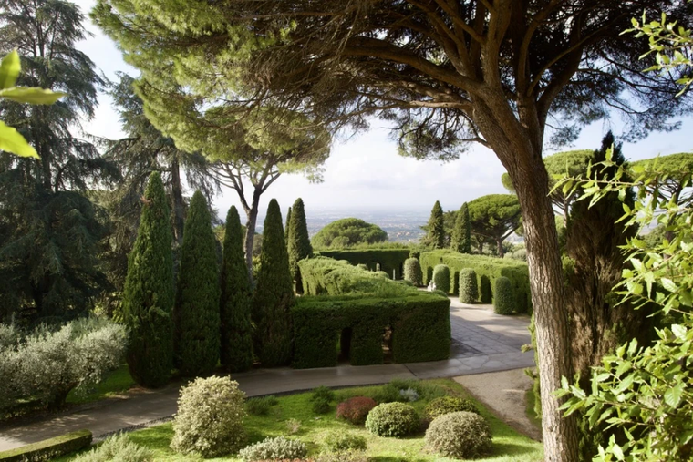 The Vatican Gardens at Castel Gandolfo