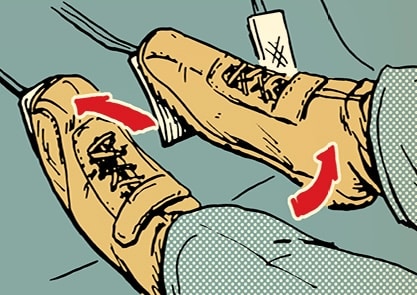 Heel-Toe Shifting in a Car