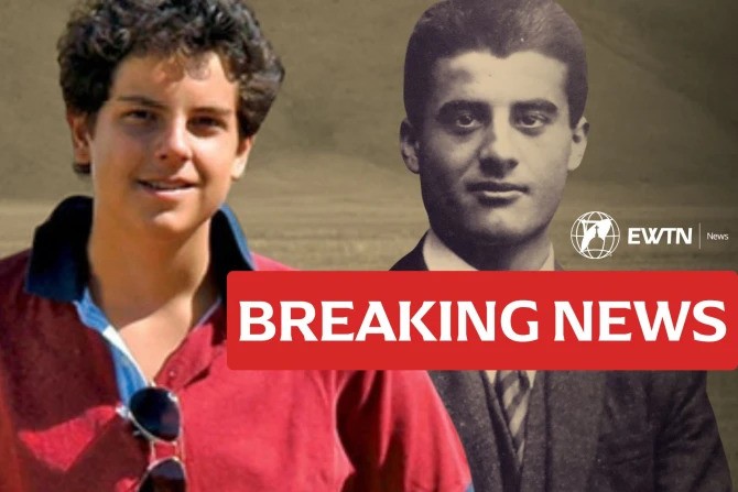 Carlo Acutis and Pier Giorgio Frassati.