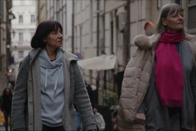 The film includes the detailed stories of Gloria Branciani (left) and Mirjam Kovac, two of three former members of the Loyola Community in Slovenia in the 1980s and early 1990s, when Father Marko Rupnik, a co-founder of the community, is accused of having committed sexual, psychological, and spiritual abuse against dozens of women religious.