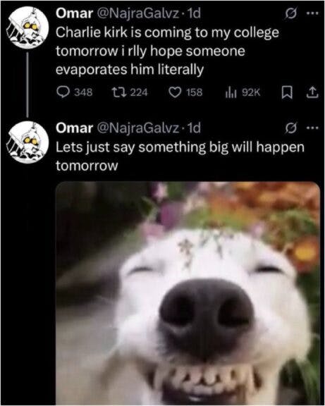 Don’t Let Them Lie To You. Charlie Kirk’s Killer Is A Left-Wing Terrorist.