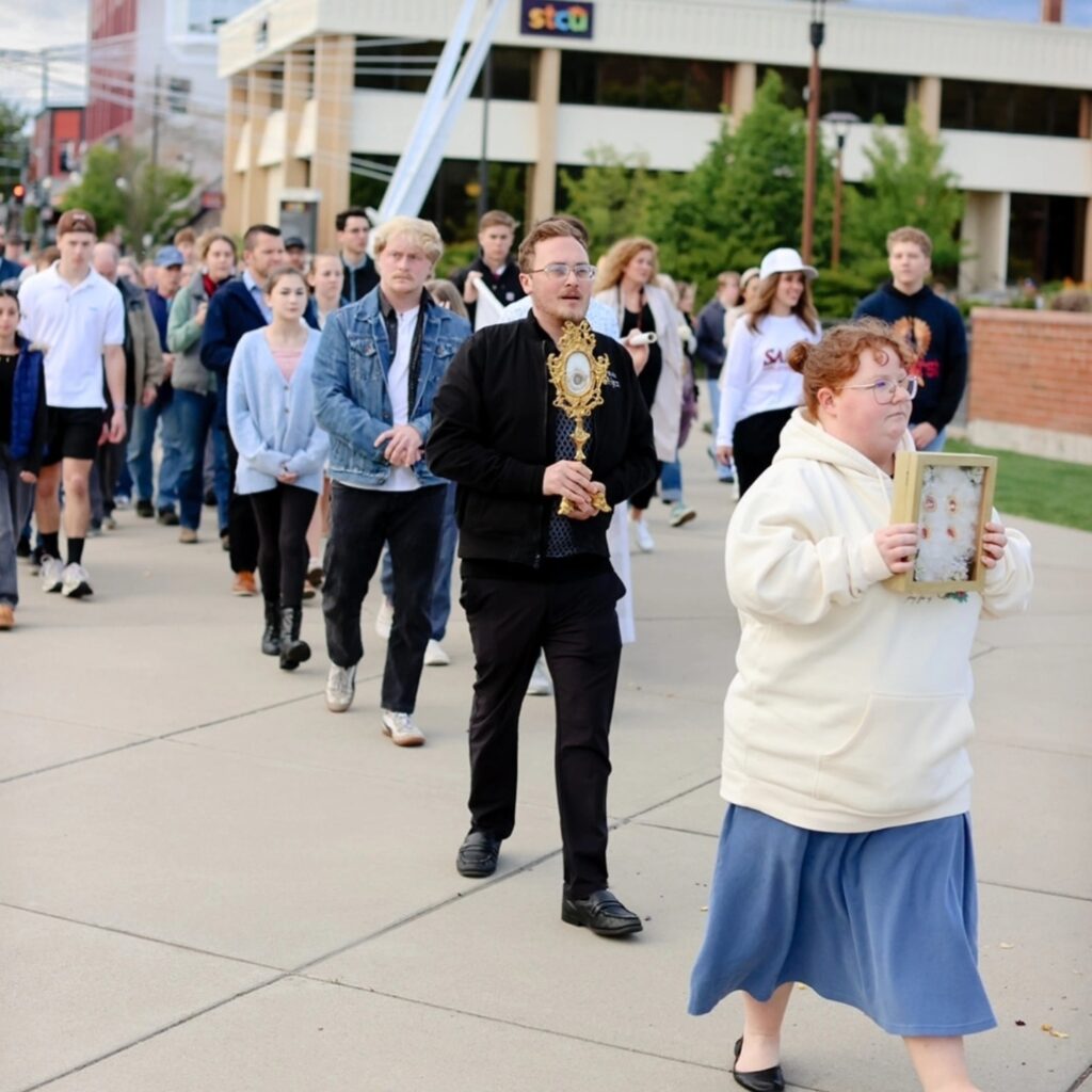 Eucharistic Procession with Relics — Coeur d’Alene, Idaho
