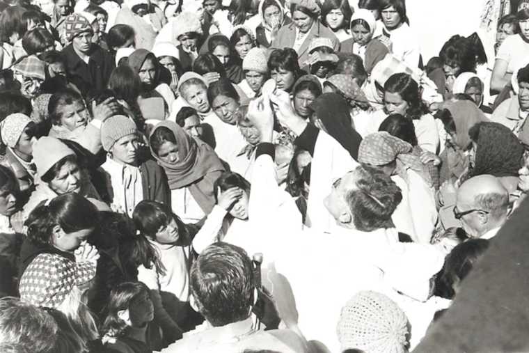 Jesuit Father Richard Thomas ministered in the U.S.-Mexico border region.