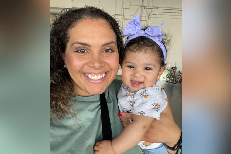 Jessica Williams and her 3-year-old daughter were helped by First Choice Pregnancy Services in Las Vegas.