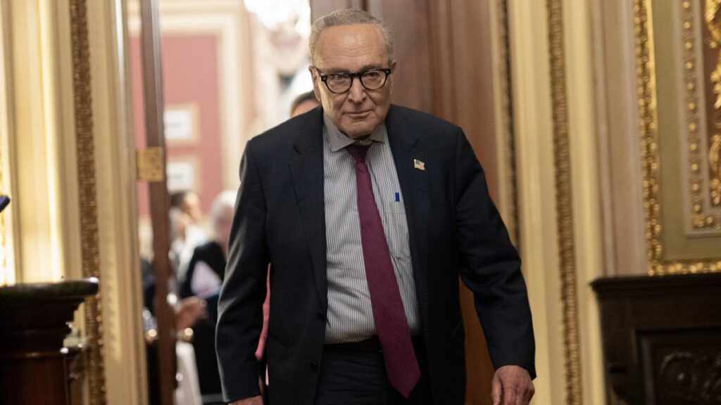 Senate Dems Finally Crack, Vote To End 41-Day ‘Schumer Shutdown’