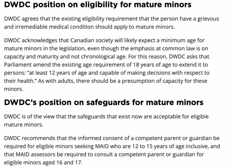 Movement Barrels Forward To Euthanize 12 Year Old Children In Canada