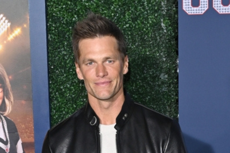 Tom Brady in West Hollywood, Calif., in 2023 on the red carpet of the movie, '80 For Brady.'