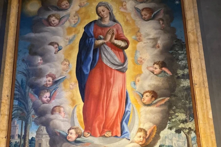 This image is preserved in the Church of San Vital, built in 386, in Rome.