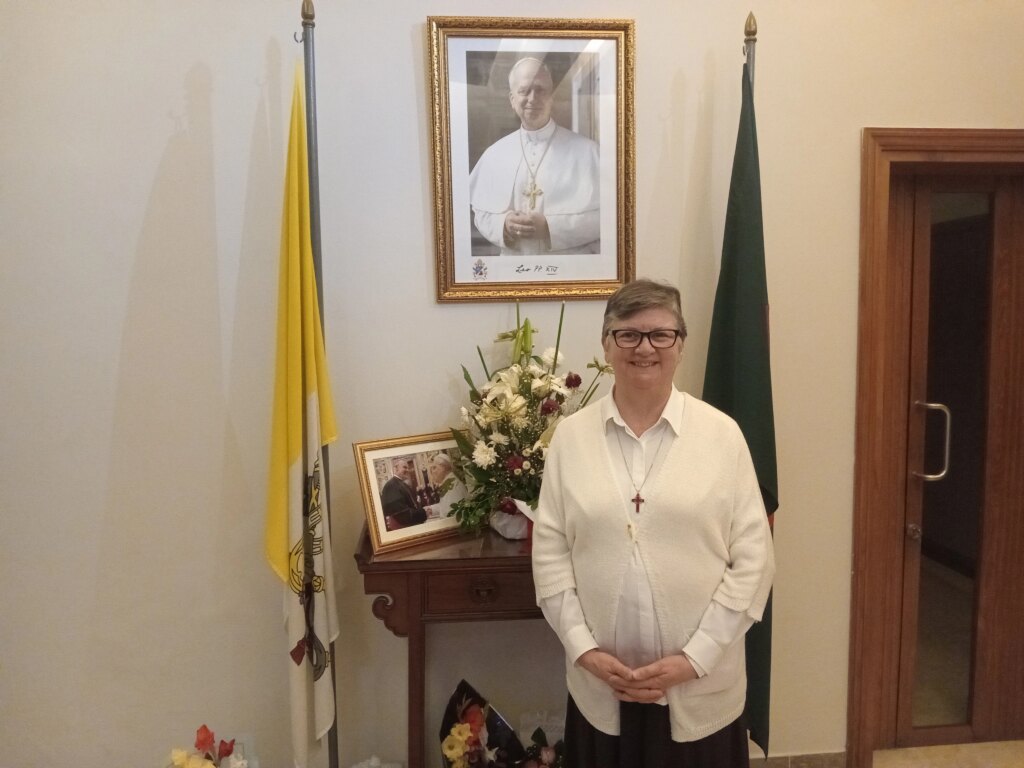 Sister Tiziana Merletti, SFP, secretary of the Dicastery for Institutes of Consecrated Life and Societies of Apostolic Life, at the apostolic nunciature in Dhaka, Bangladesh, in December 2025. Credit: Sumon Corraya
