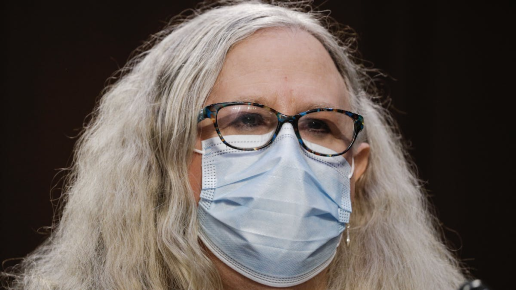 Trans-Identifying Biden Official Outraged Trump HHS Changed His Nameplate