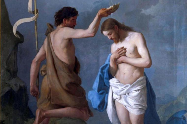 Józef Buchbinder (1839-1909), ‘The Baptism of the Lord’