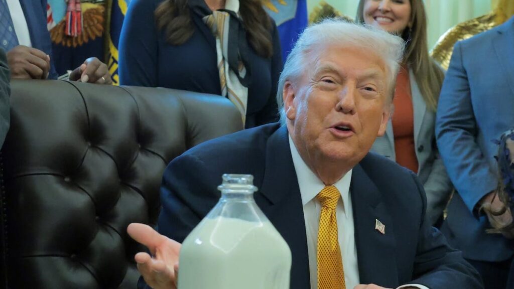 Trump Reverses Obama-Era Ban On Whole Milk In School Lunches