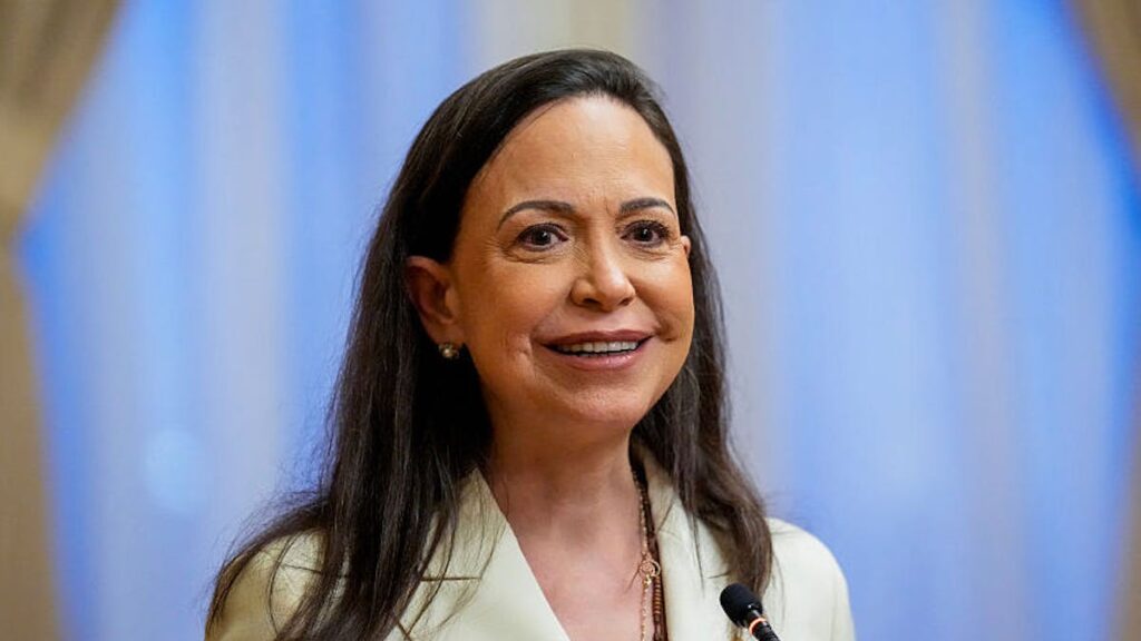 Venezuelan Opposition Leader Machado Takes Spotlight