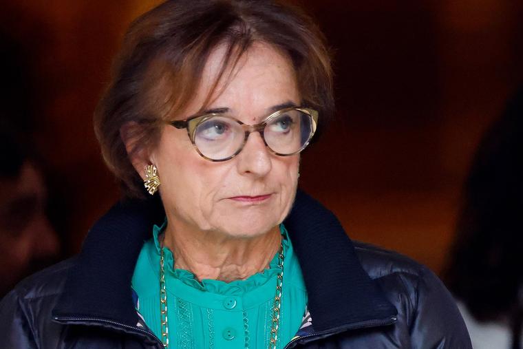 Baroness Rosa Monckton is pictured in London in October 2023.