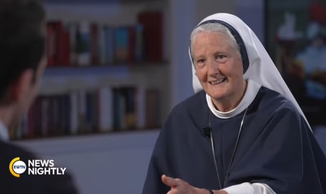 Mother Agnes Mary Donovan, former superior general of the Sisters of Life speaks with Colm Flynn for EWTN News.