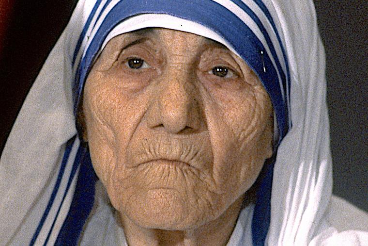 Mother Teresa in 1986