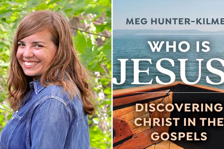 L to R: Author Meg Hunter-Kilmer and her new book, ‘Who Is Jesus?’
