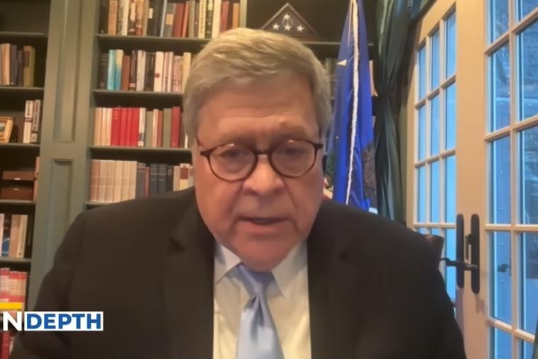 Former U.S. Attorney General Bill Barr speaks with 'EWTN News In Depth' on Jan. 9, 2026.