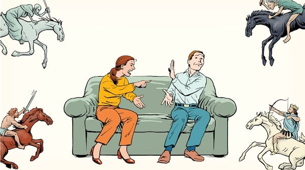 The 4 Horsemen of the Marriage Apocalypse (and How to Rein Them In)