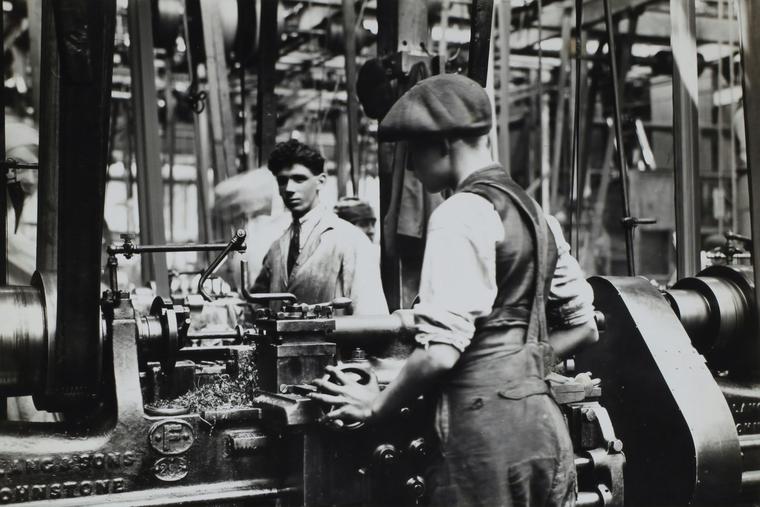 D. Napier & Son Ltd, ‘Aero Engine in the Making,’ England, circa 1918