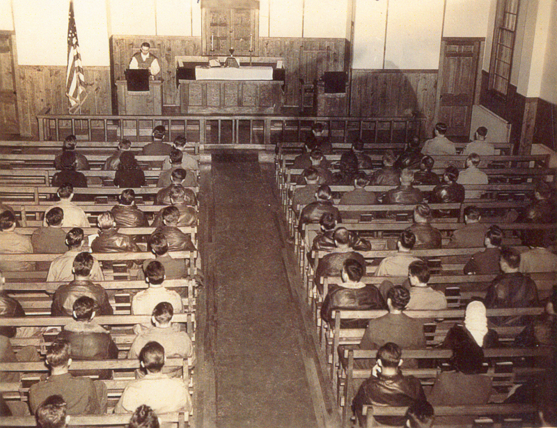 Mass at Herington Airfield