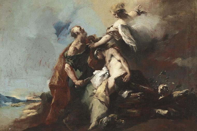 Francesco Guardi, “The Sacrifice of Isaac,” ca. 1750-1759, Cleveland Museum of Art