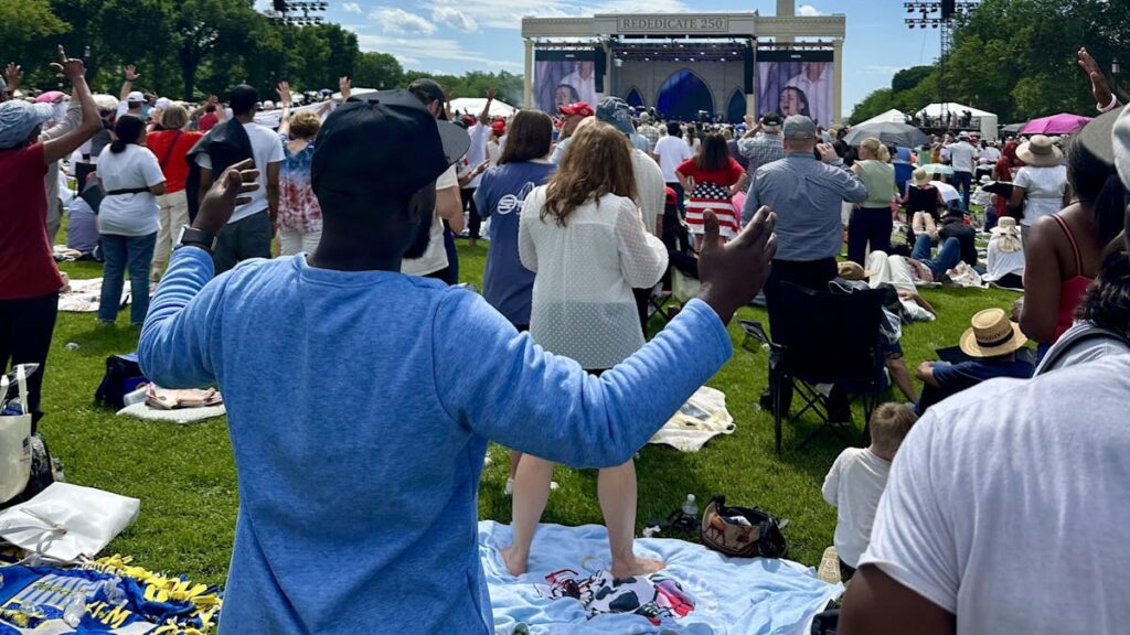 Thousands Of Christians Fill National Mall For Prayer Service Celebrating America’s Faith Heritage