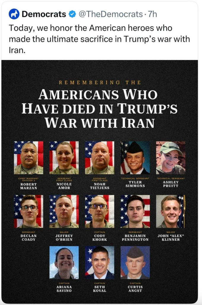 Dems Delete Memorial Day Post That Used Fallen Heroes To Attack Trump