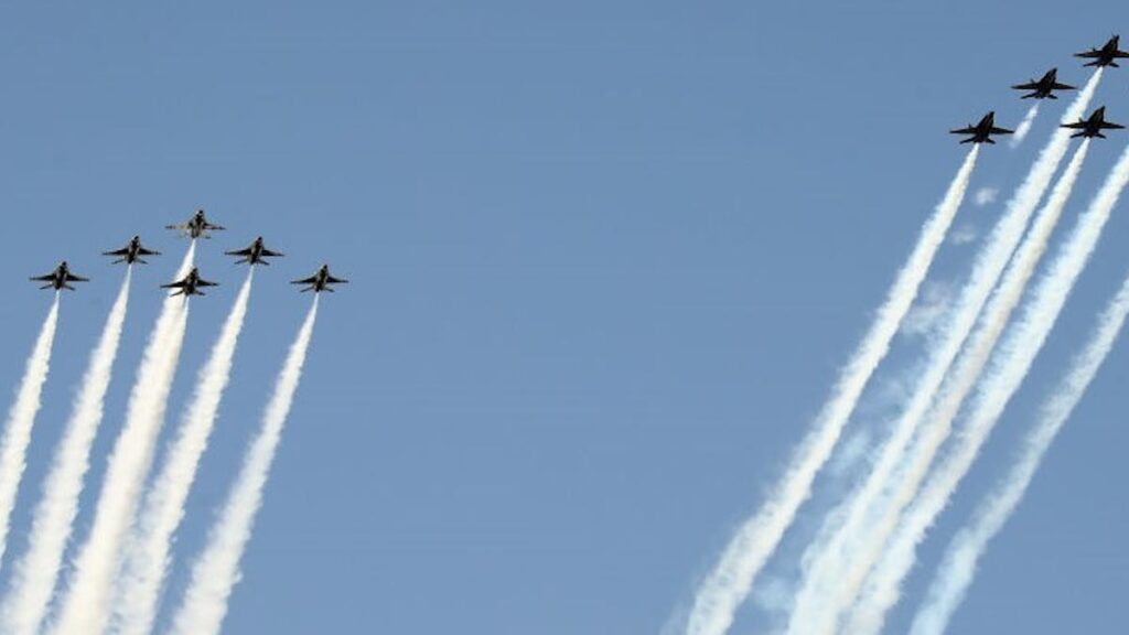 Military Jets Collide Midair At Idaho Air Show
