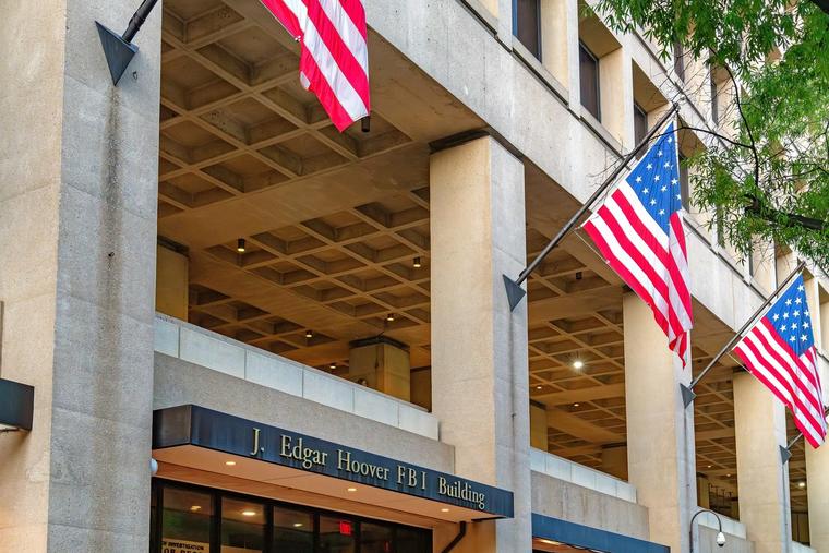 The J. Edgar Hoover FBI headquarters building in Washington, D.C.