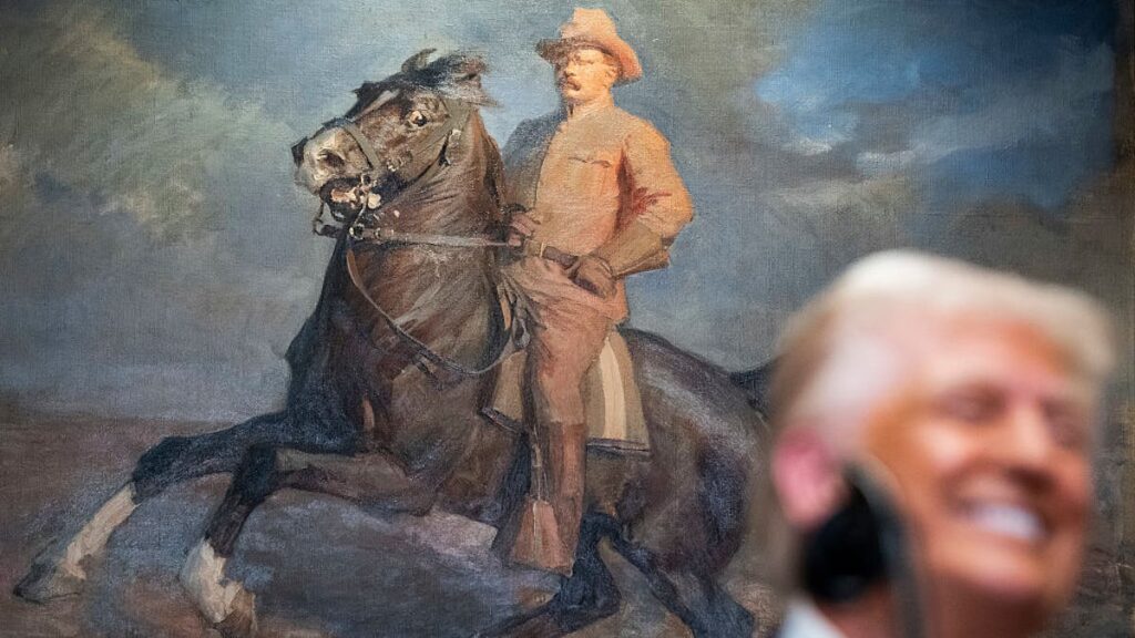 Trump’s Most Unusual Conversation Of The Day Was With Theodore Roosevelt