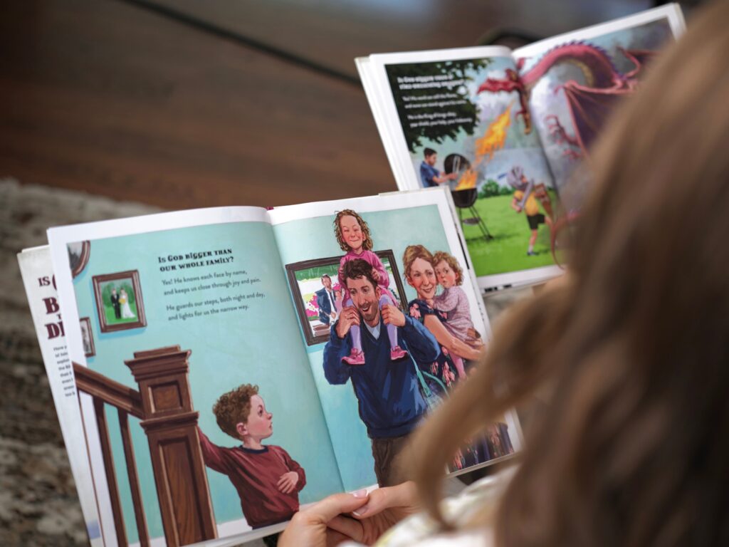 Colorful fun real-life scenarios take readers through a relatable journey for kids of all ages.