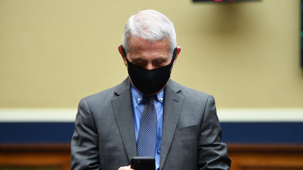 Fauci’s COVID Phone Turned Over To Senate Panel Ahead Of Contempt Vote