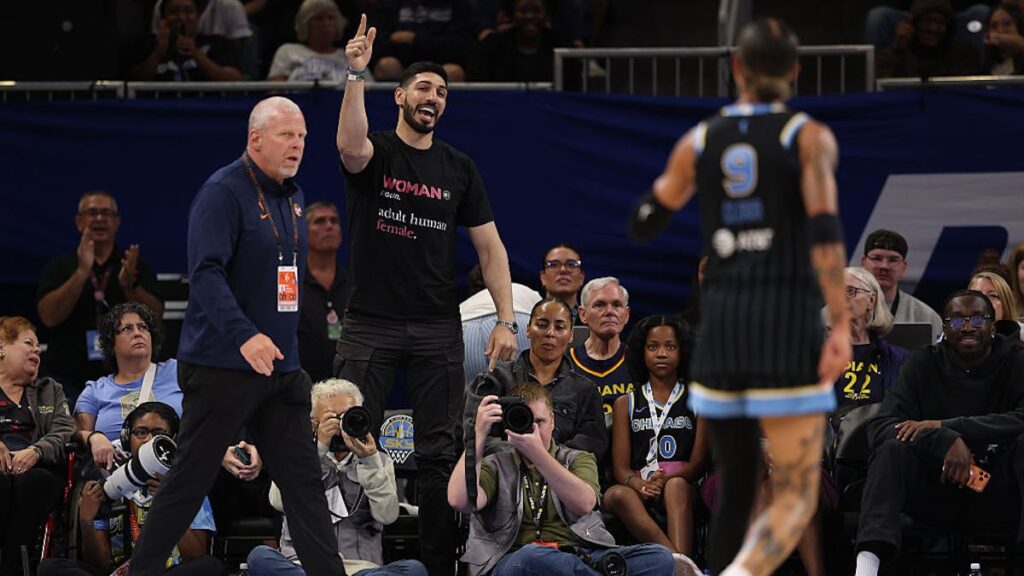 Enes Kanter Freedom Booted From WNBA Game After Confrontation
