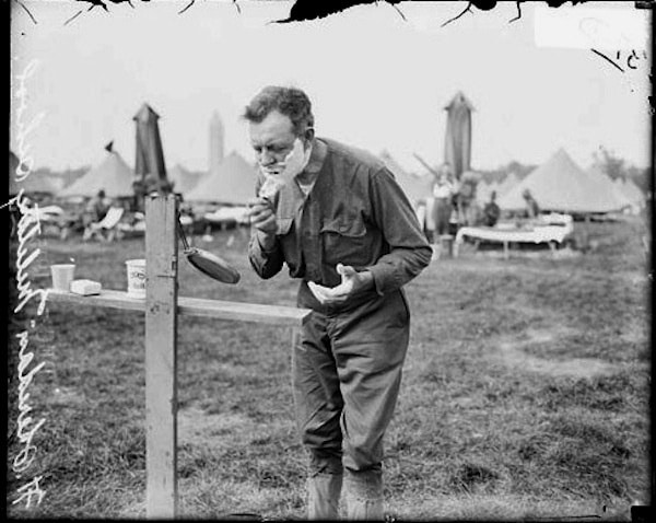 How Two World Wars Standardized the American Male Grooming Routine