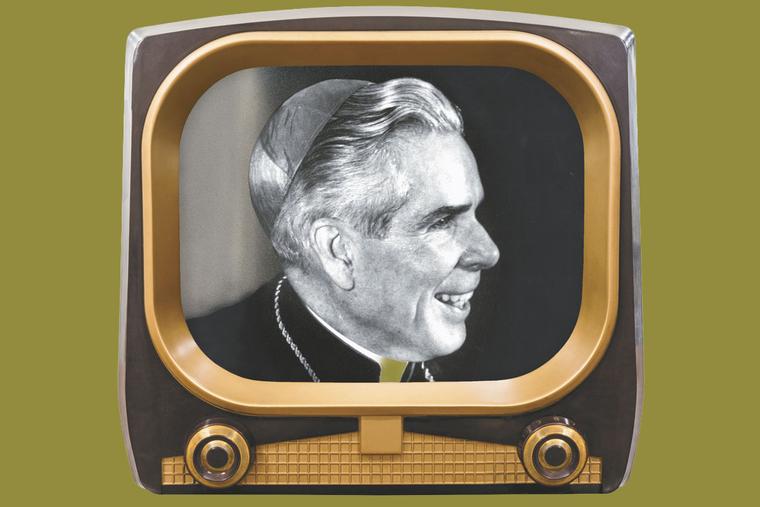 Fulton Sheen was a mainstay on TV, including a popular game show.