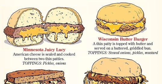 A Field Guide to 8 Regional Burger Styles