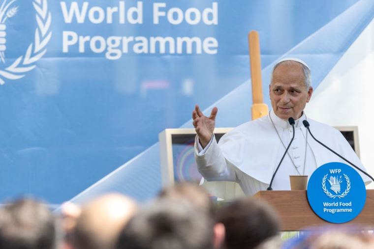 Pope Leo XIV Denounces Use of Hunger as ‘Weapon of War’ in Message to UN Conference