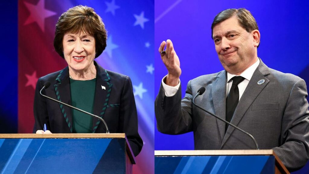 Dem Snaps At Susan Collins In Fiery Maine Senate Debate